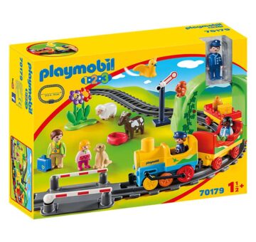 Playmobil 1.2.3 My First Train Set 70179– Storvyn Kids are Playmobil specialists in Perth, Western Australia - www.storvynkids.com.au