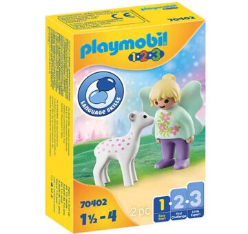 Playmobil 1.2.3 Fairy Friend With Fawn 70402– Storvyn Kids are Playmobil specialists in Perth, Western Australia - www.storvynkids.com.au