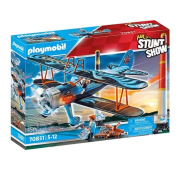 Playmobil Air Stunt Show Phoenix Biplane 70831 – Storvyn Kids are Playmobil specialists in Perth, Western Australia - www.storvynkids.com.au