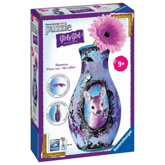 Ravensburger Animal Trend 3D Flower Vase Puzzle