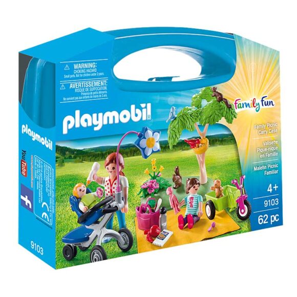 Playmobil Family Picnic Carry Case 9103 – Storvyn Kids are Playmobil specialists in Perth, Western Australia - www.storvynkids.com.au