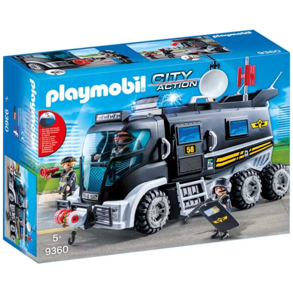 Playmobil SWAT Truck 9360 – Storvyn Kids are Playmobil specialists in Perth, Western Australia - www.storvynkids.com.au